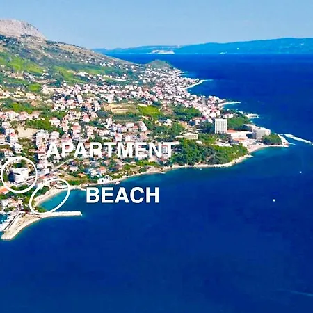 Διαμέρισμα Comfortable, Balcony, Sea View, Garage Marija Ποντστράνα